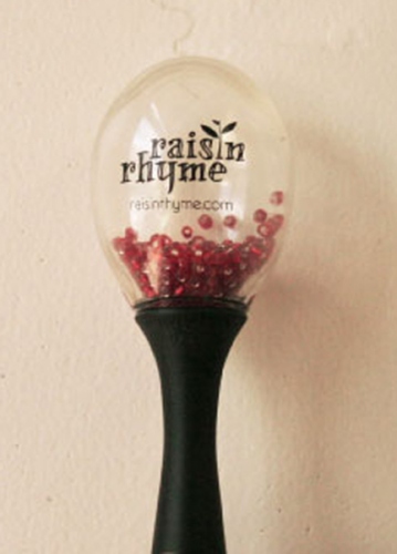 Raisin-rhyme Key Chain Shaker